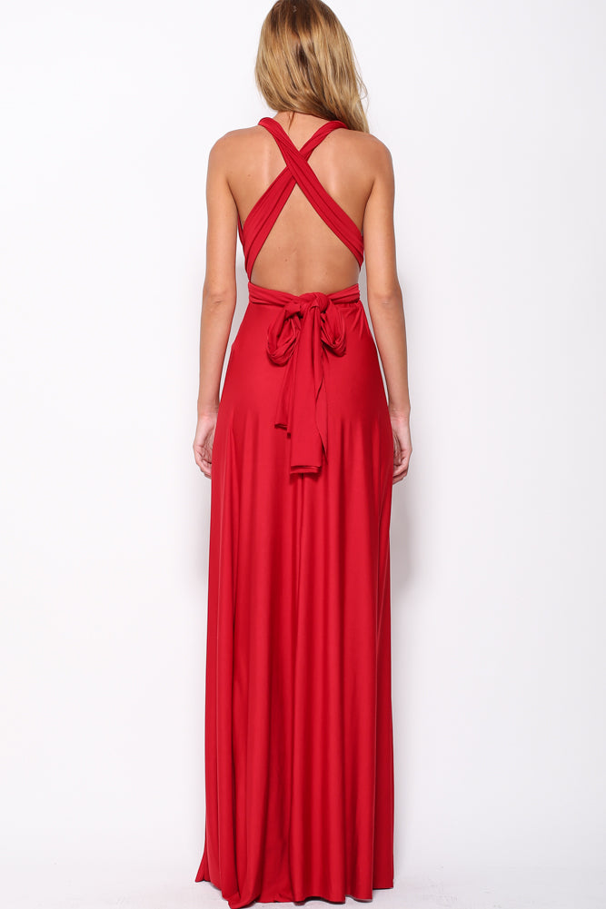 Drinking Vino Maxi Dress Wine