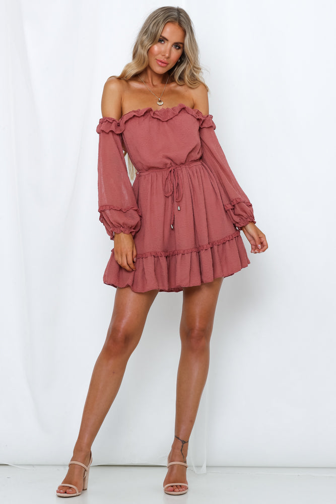 Loving Nobody But You Dress Rose