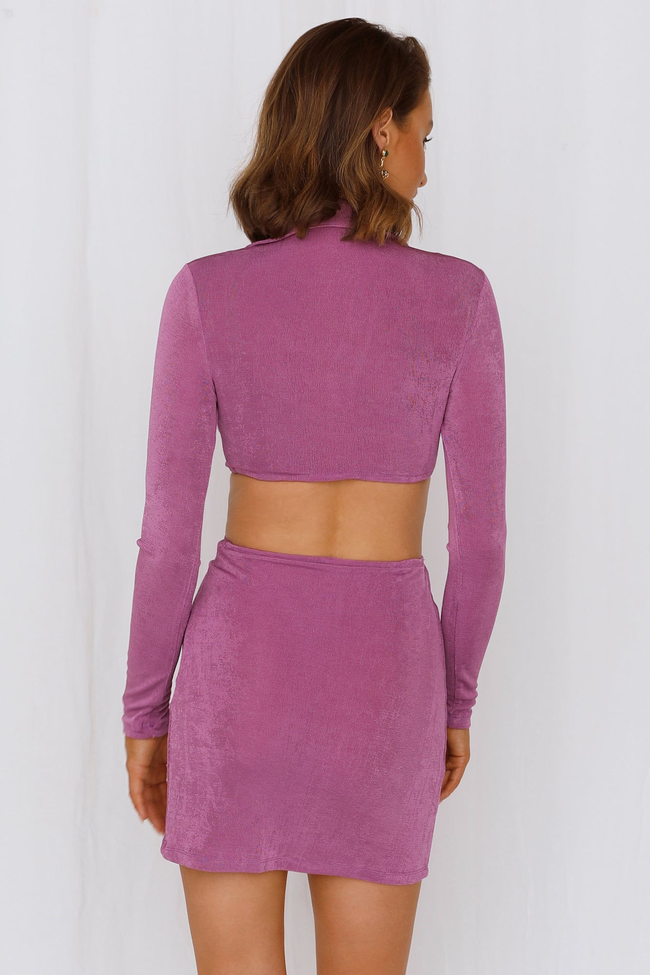 Polo Queen Mini Dress Purple