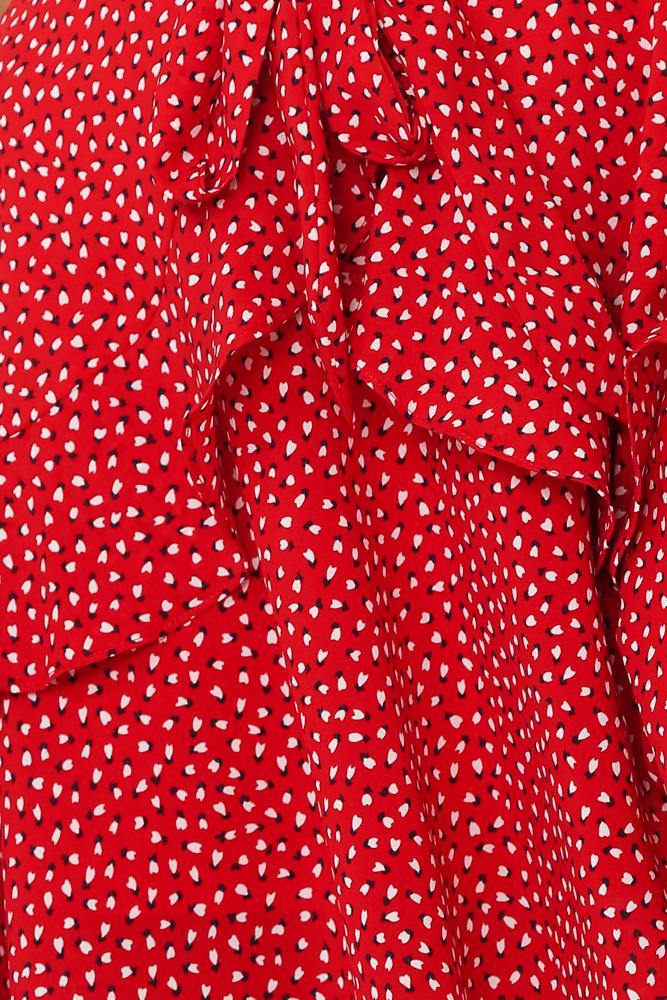 Seek It Out Dress Red