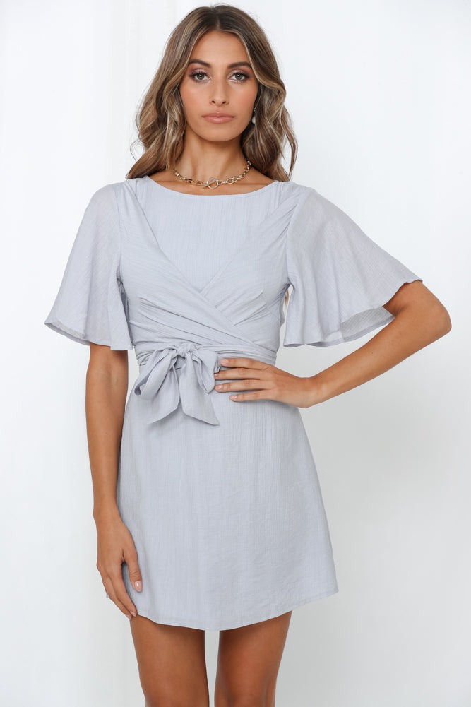 Funny Photographs Dress Grey