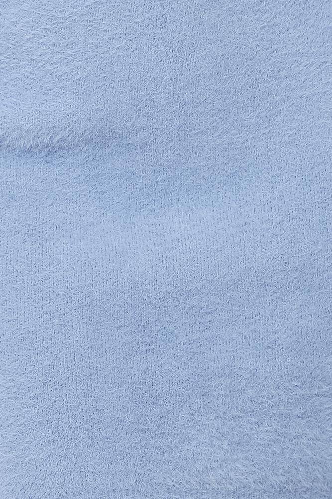 Takes One To Know One Knit Crop Blue