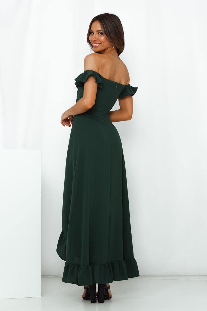 Sweeter Than Honey Maxi Dress Green