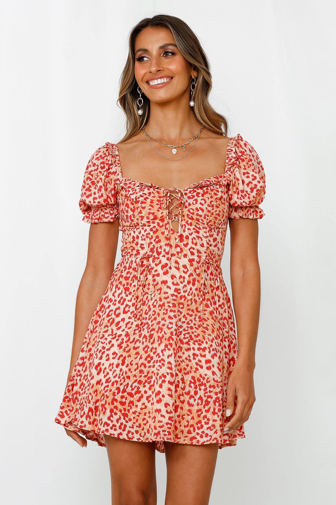 Just The Way I Like Dress Orange