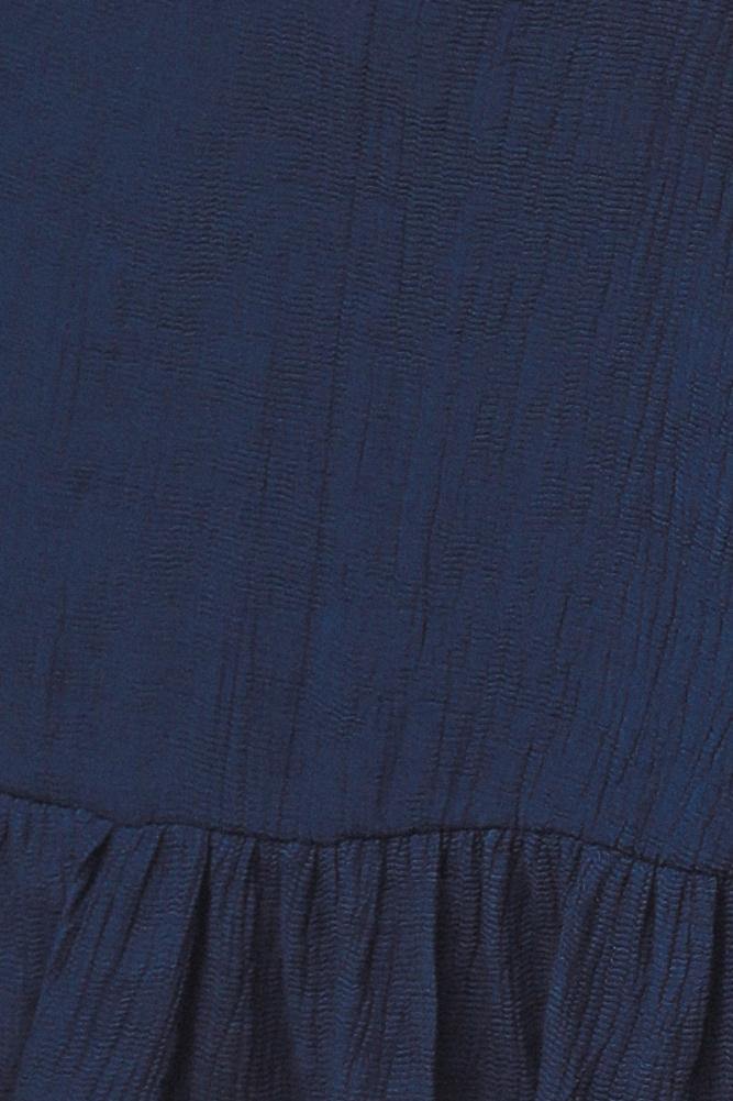 Stop The Track Dress Navy