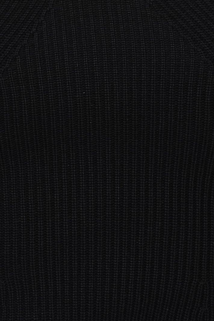 Back To Back Day Knit Top Black