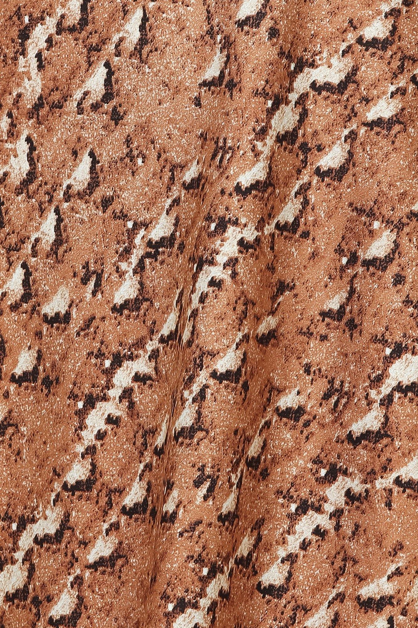 Squeal and Shout Dress Brown