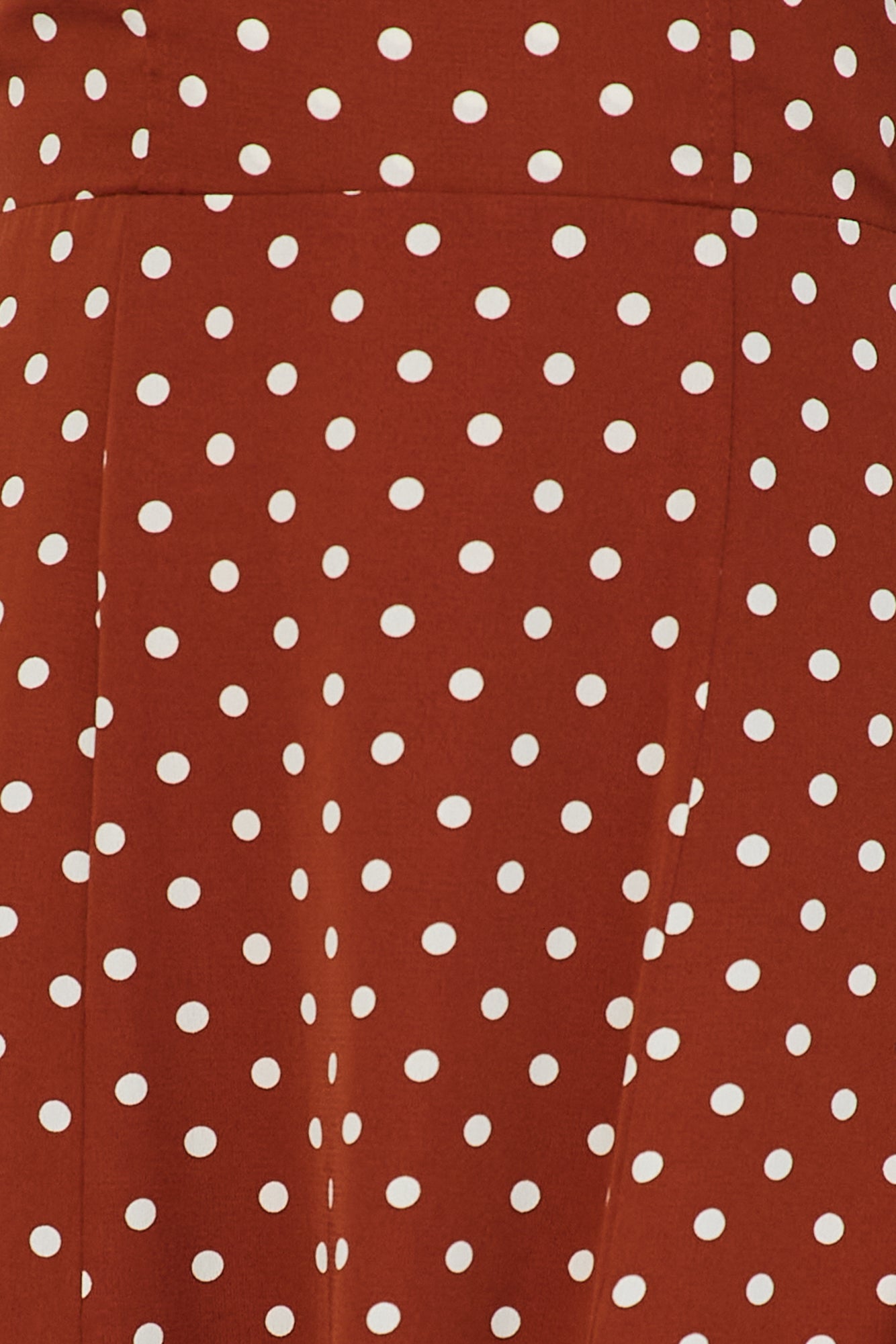 Betty Boop Midi Dress Rust