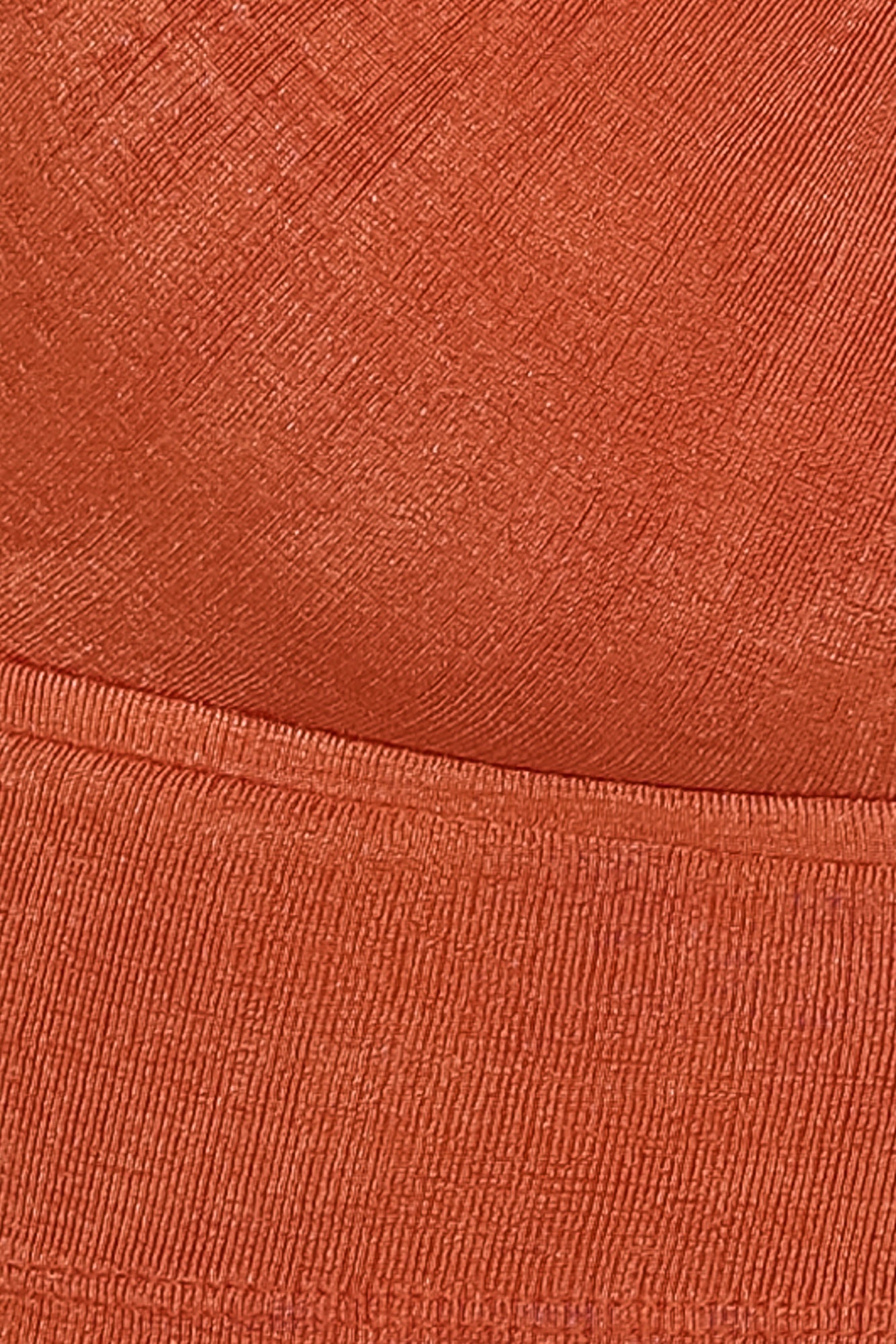 Bakers Delight Crop Top Orange