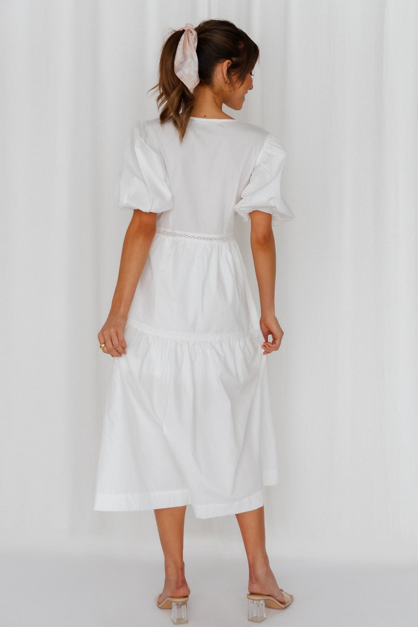 Whispers And Secrets Midi Dress