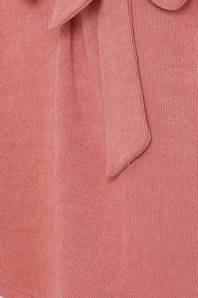 Mystify Me Knit Dress Rose