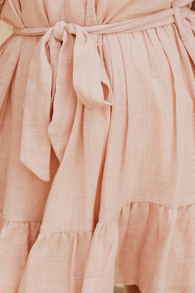 Beneath My Wings Dress Mocha