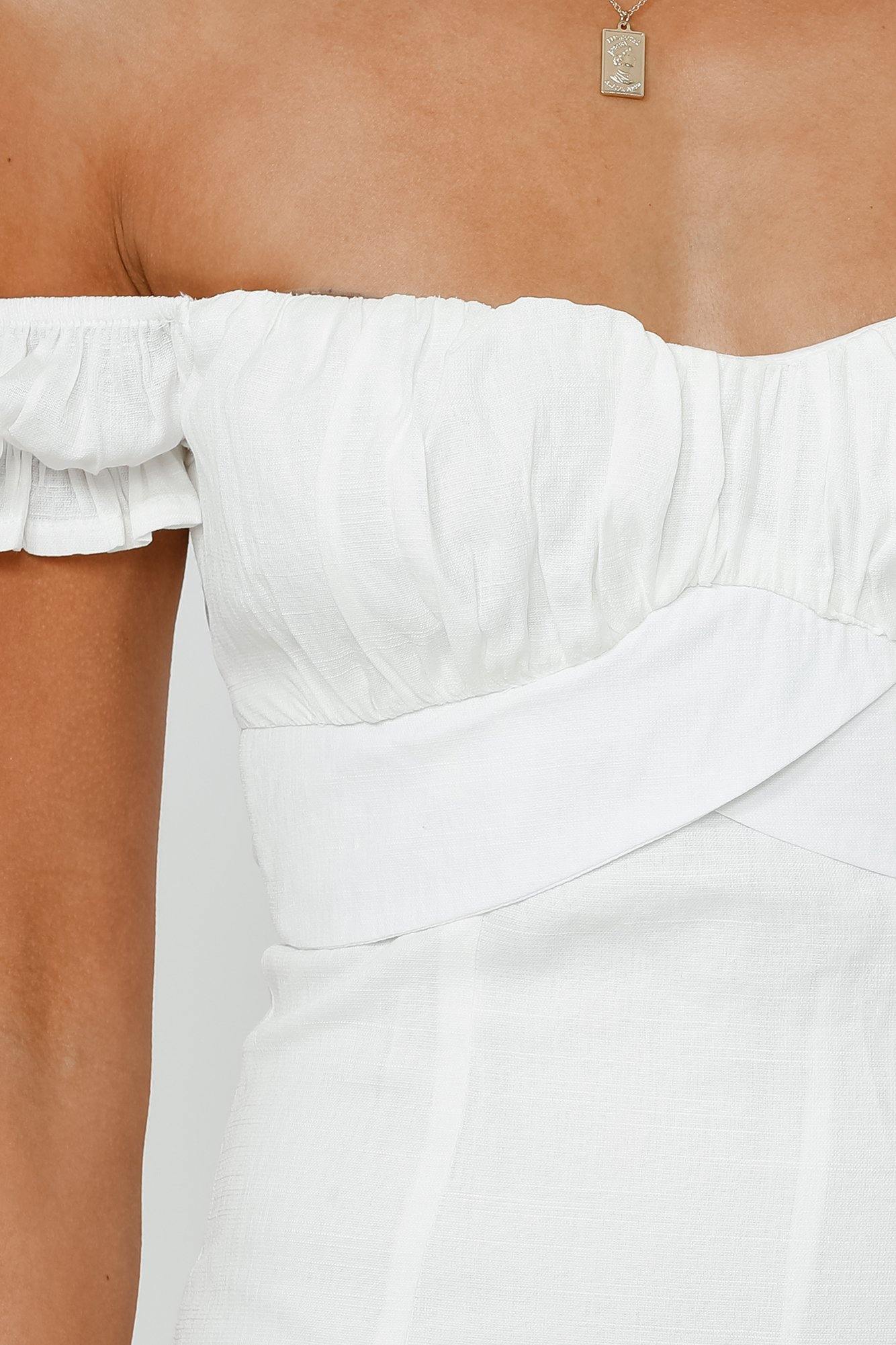 Mangrove Walk Dress White