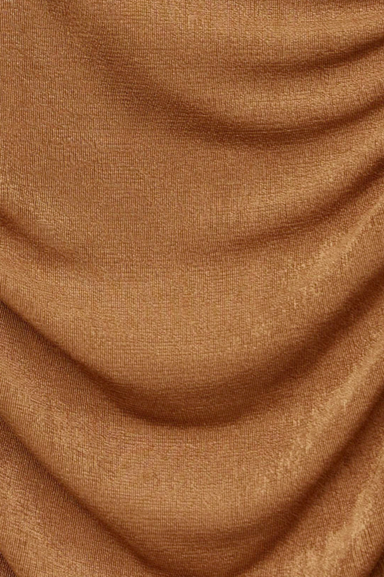 Dream Lantern Midi Dress Coffee
