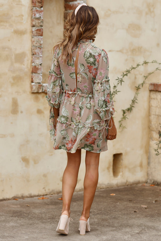 Make It Obvious Dress Mocha