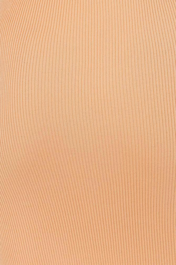 Hourly Pay Midi Dress Orange