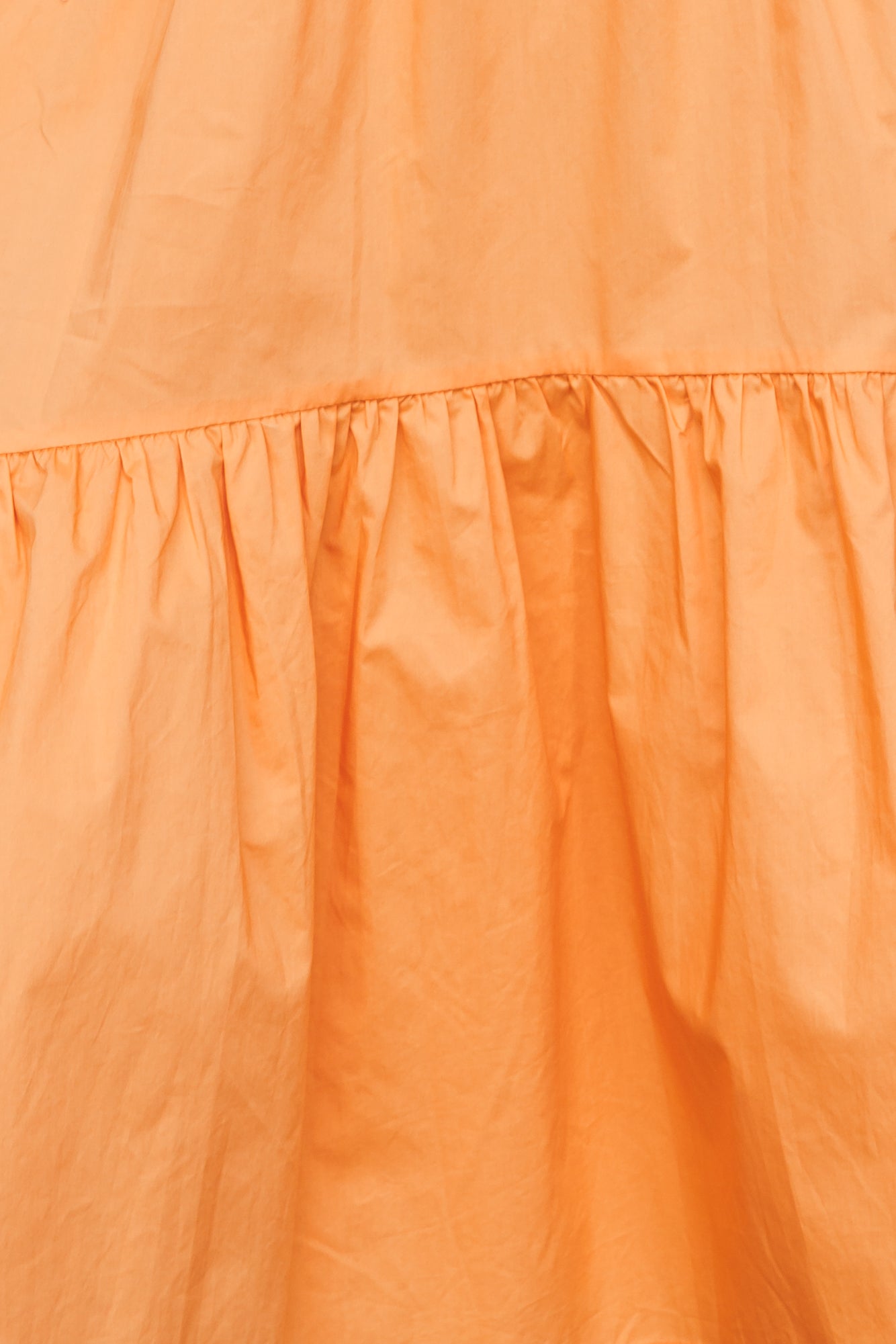 Tropicana Cool Midi Dress Orange