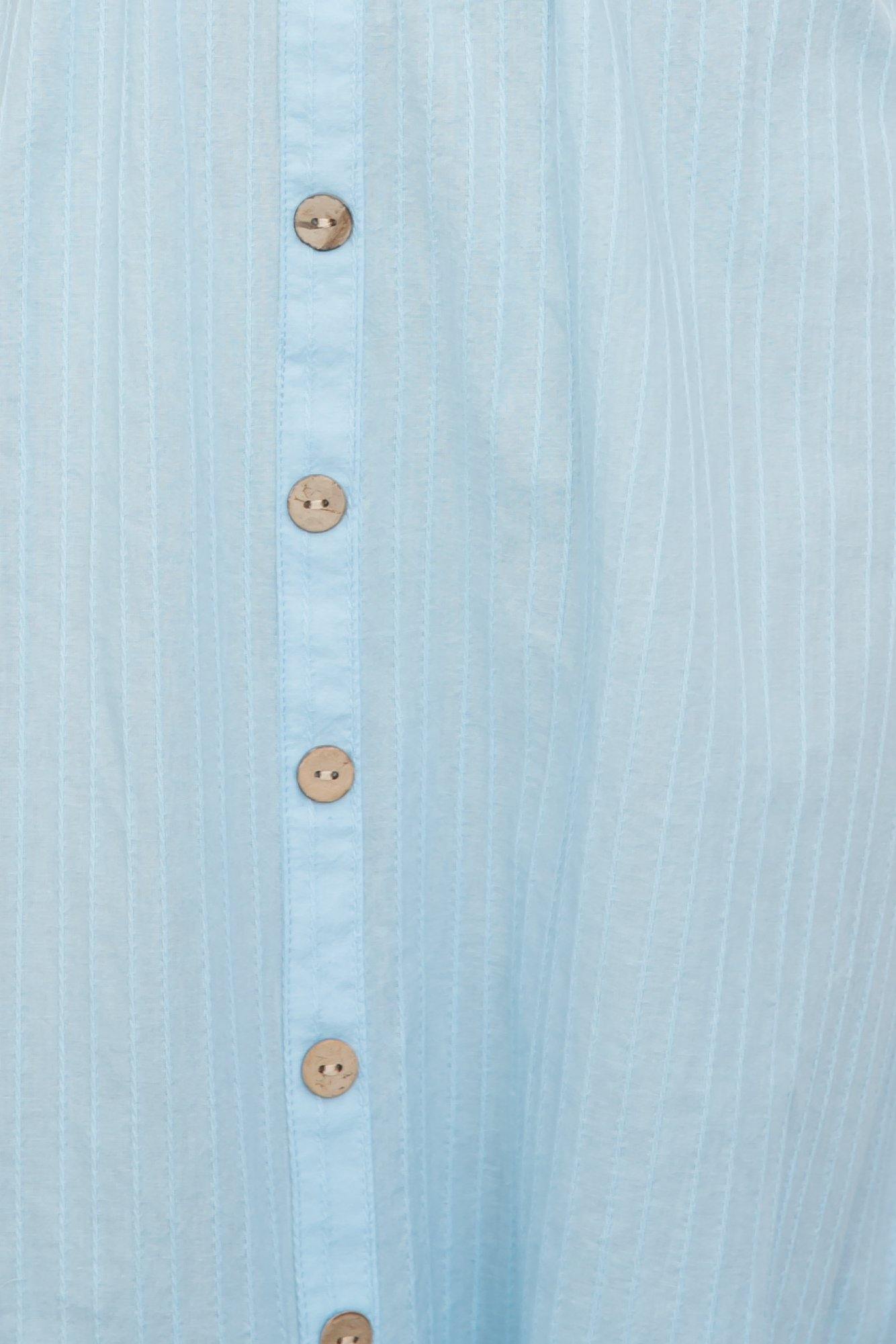 Put Your Records On Midi Dress Baby Blue