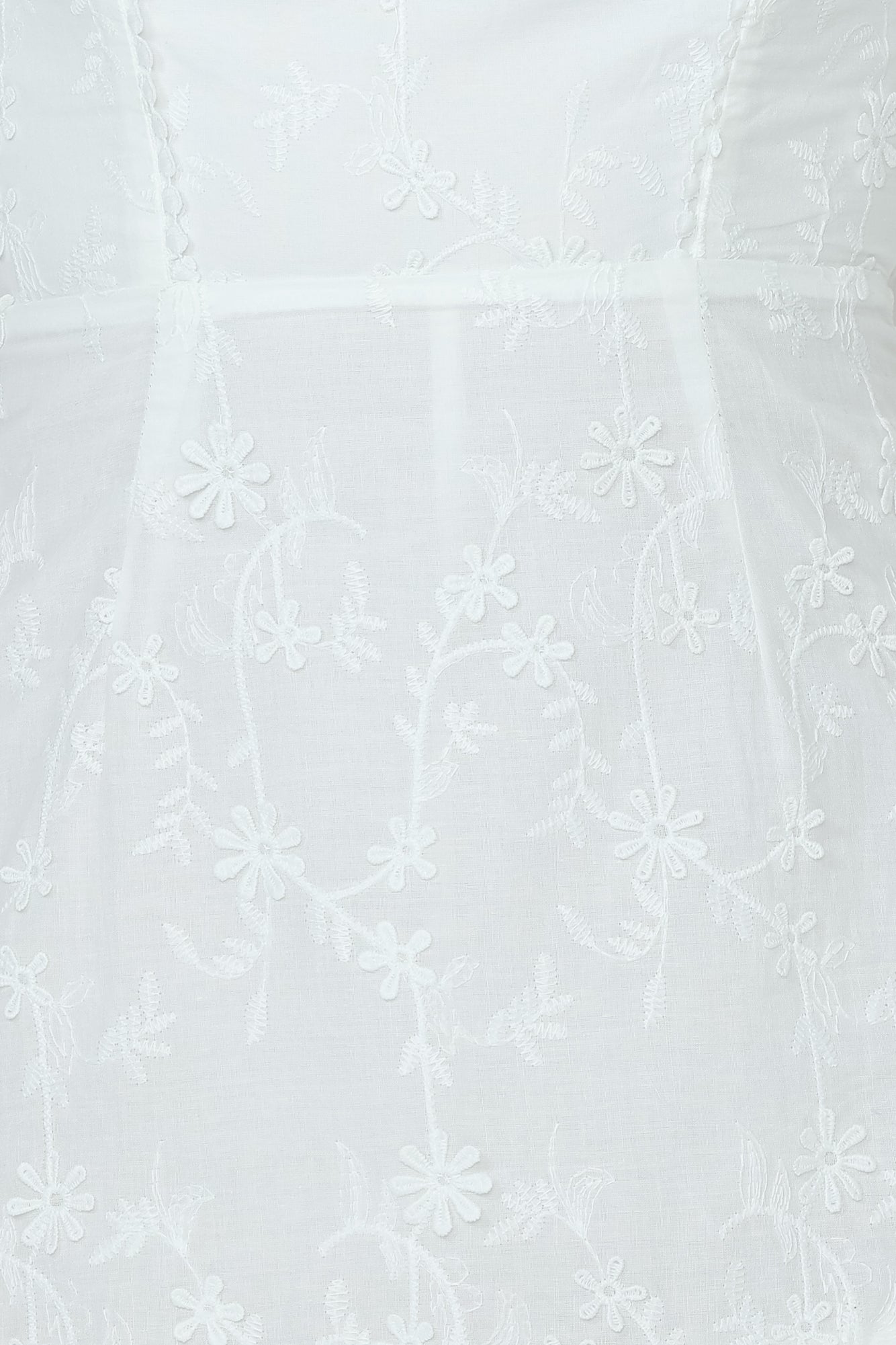 Soft Glow Dress White