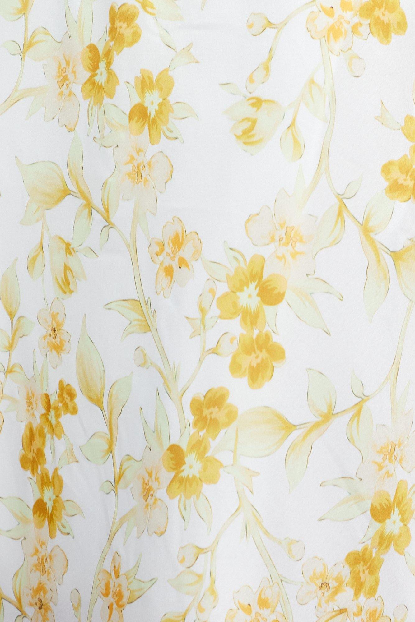 Sunrise In Paradise Midi Dress Yellow