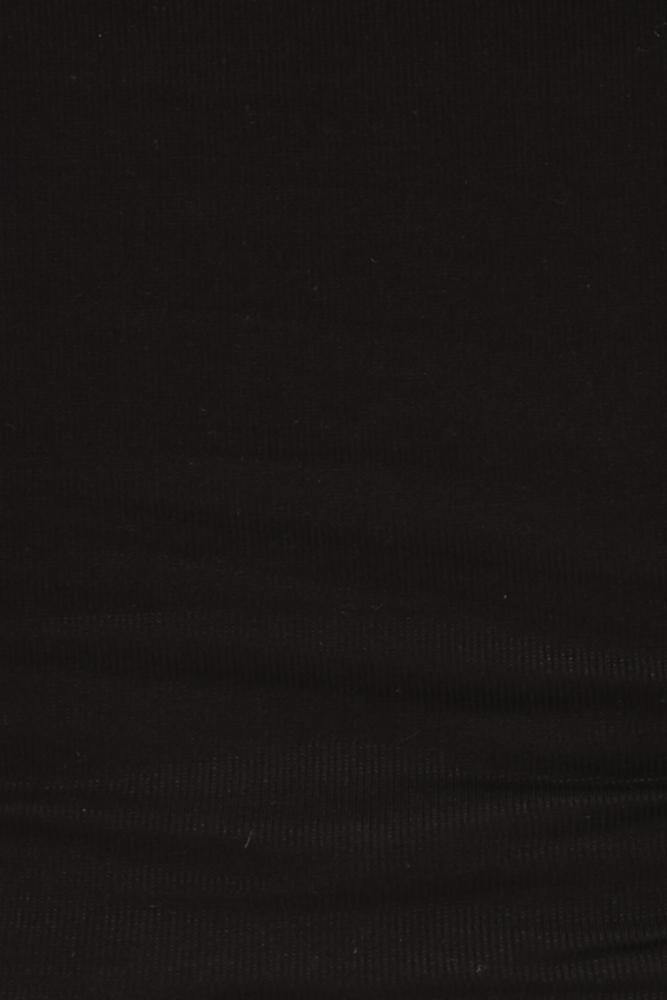 Tiki Bar Crop Top Black