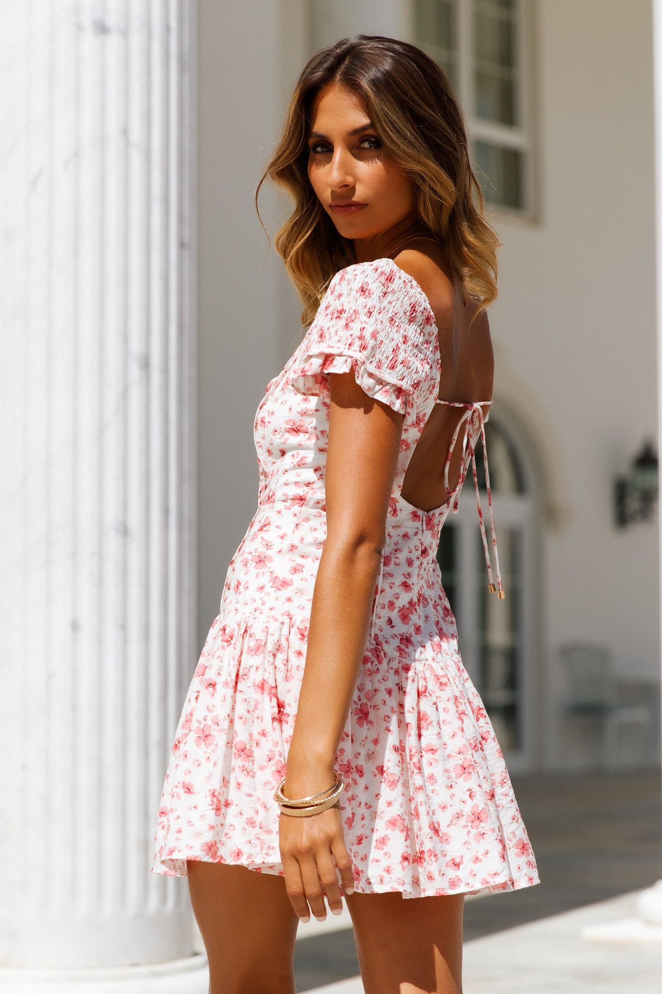 Morning Dates Dress Pink