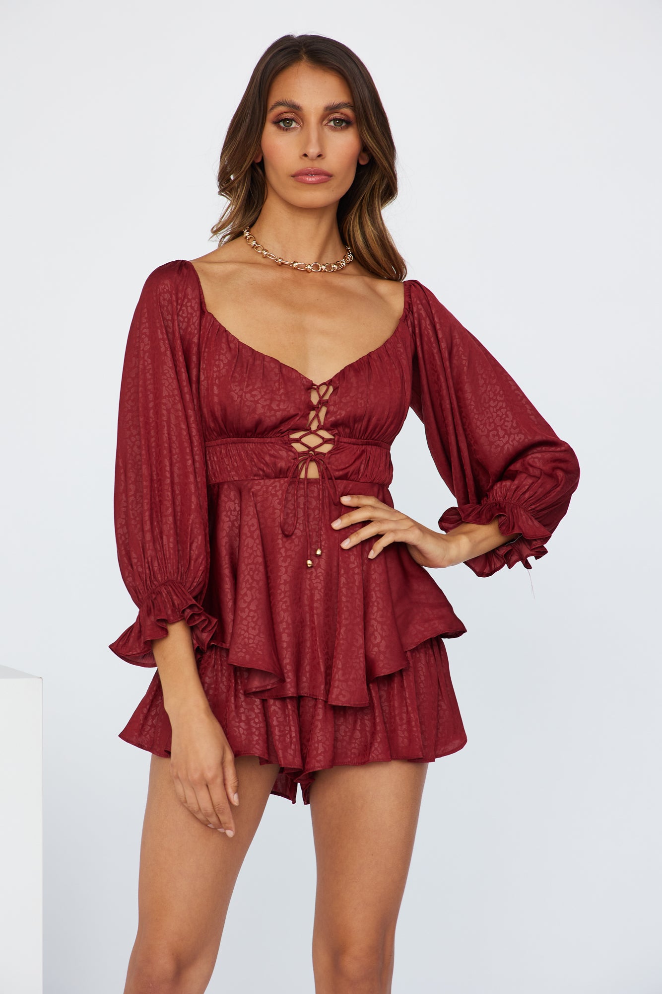Sirens Calling Romper Chocolate