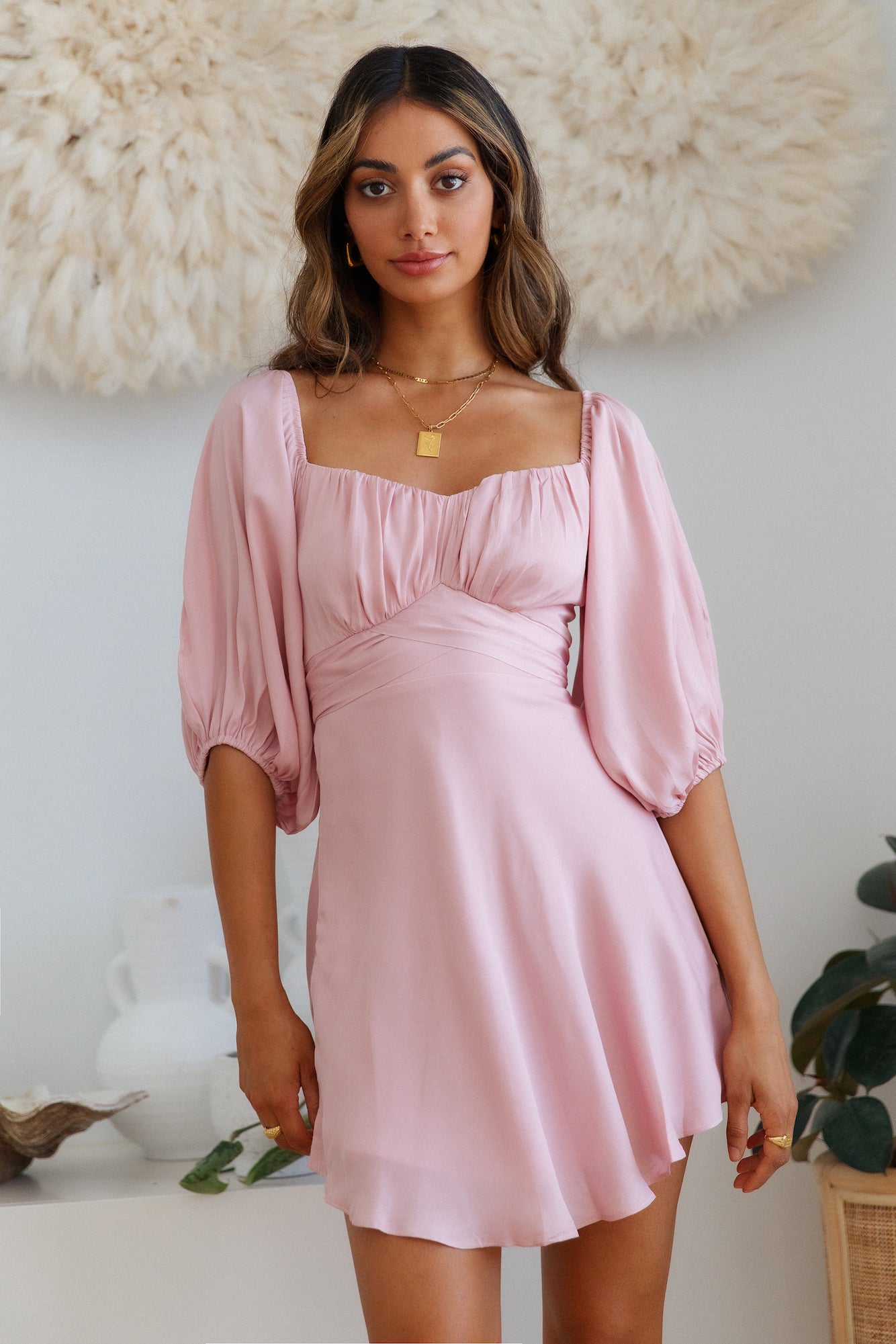 Fate Found Us Dress Blush