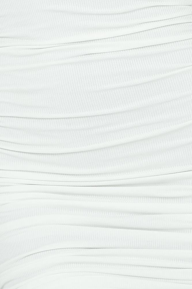 Take Things Seriously Dress White