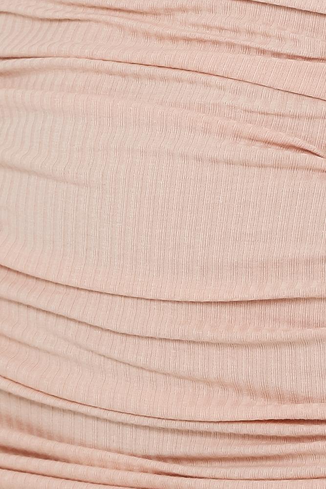 Take To The Catwalk Dress Beige