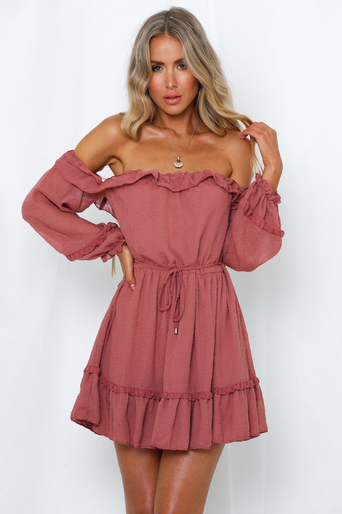 Loving Nobody But You Dress Rose