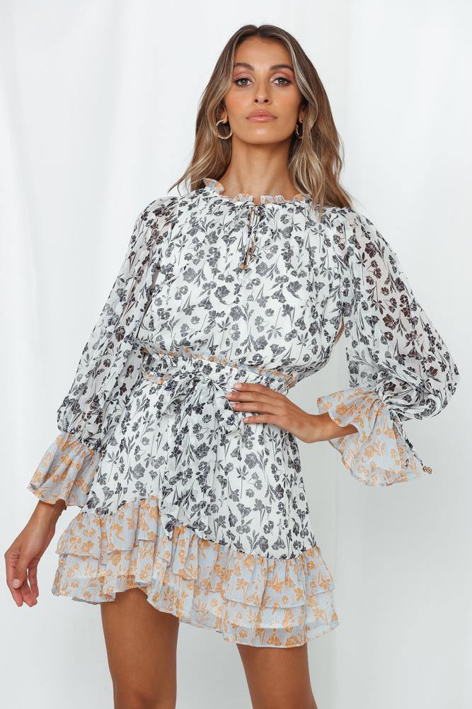 A Thousand Cranes Dress Navy