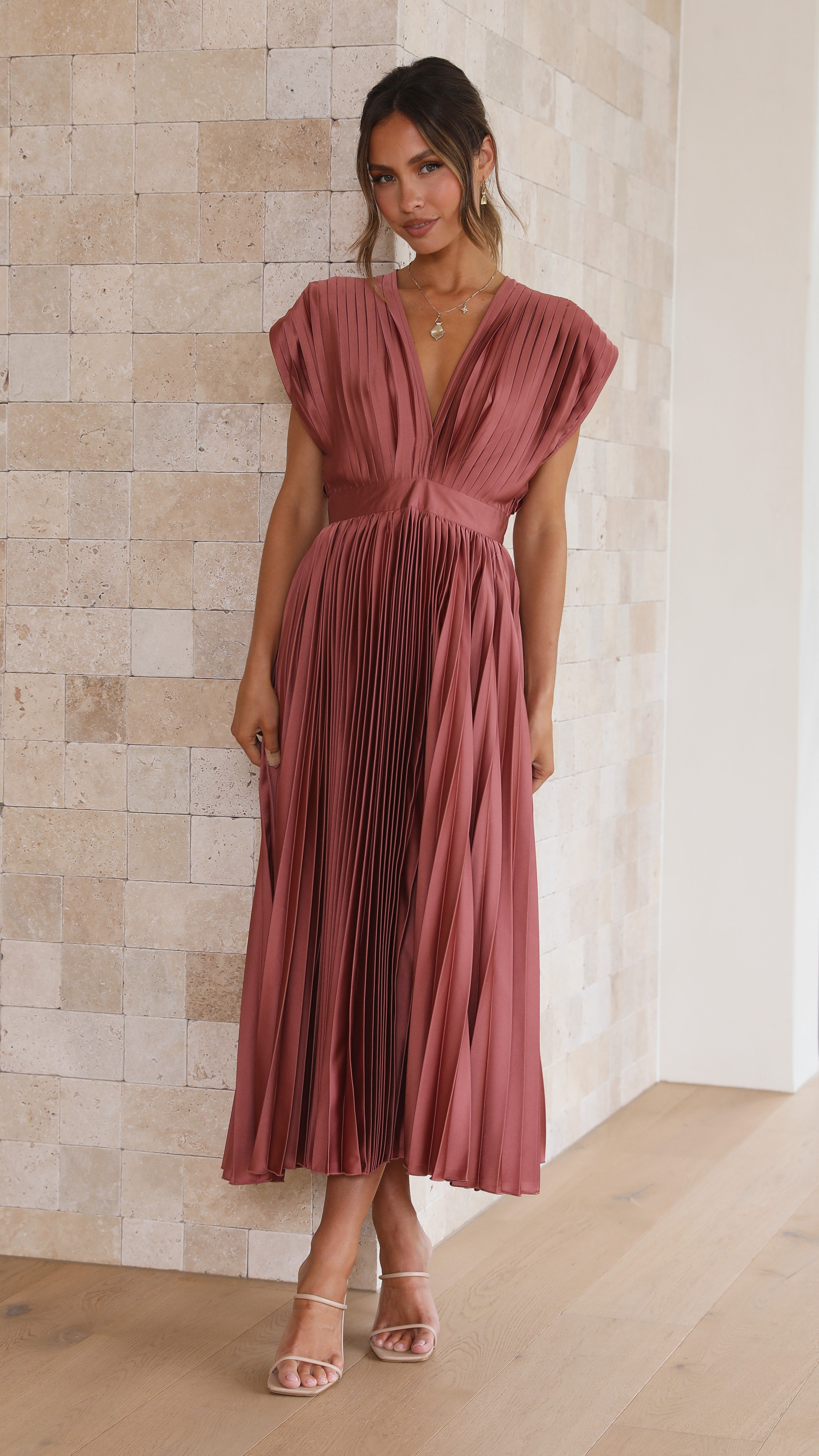 Gina Maxi Dress - Chocolate
