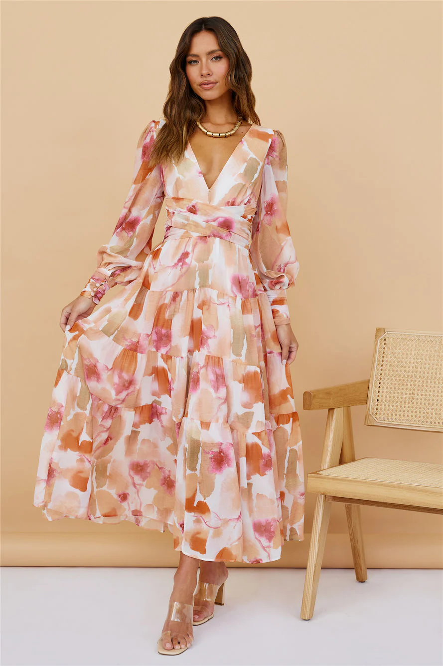 Find Your Truth Maxi Dress Orange
