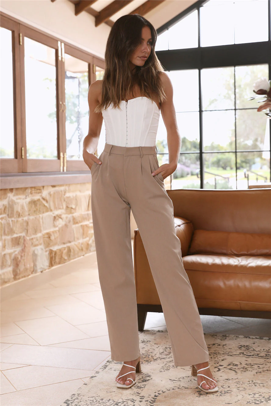 Twin Flame Pants Brown