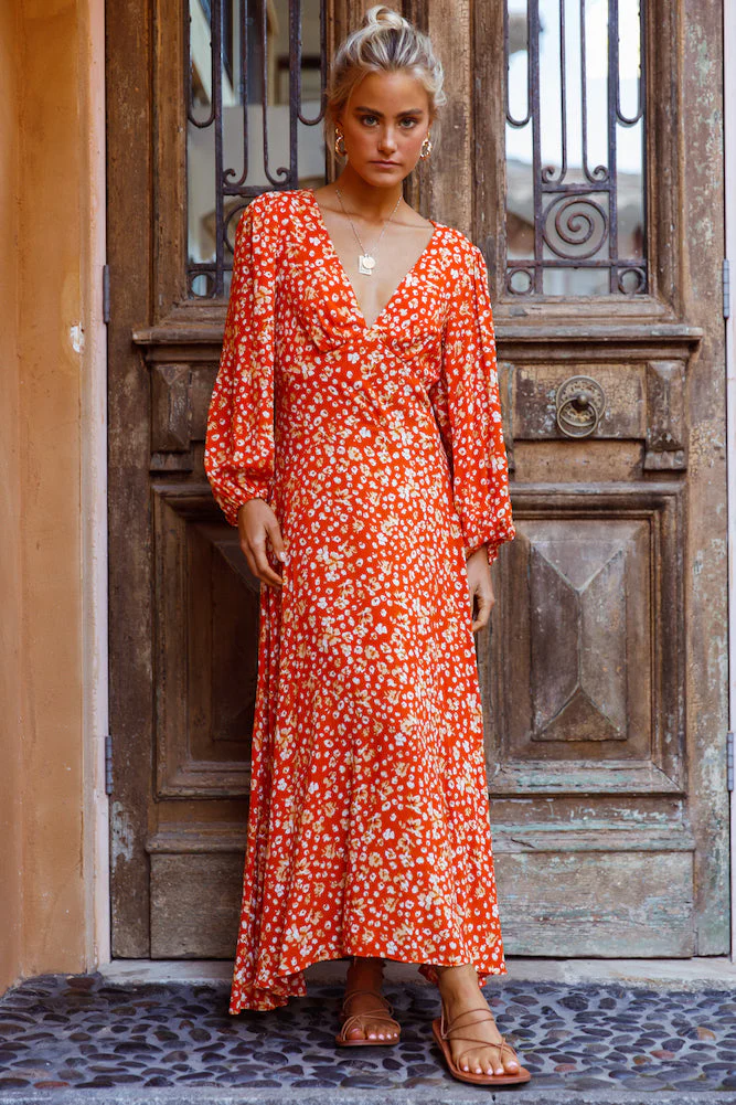 Trip Round The Sun Maxi Dress