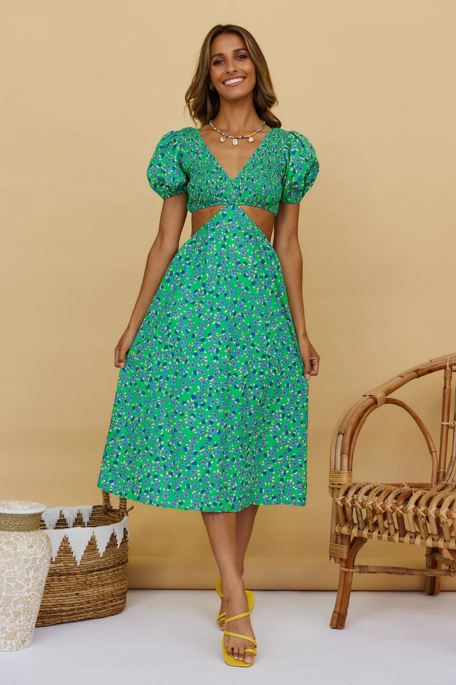 Jasmine Tea Maxi Dress