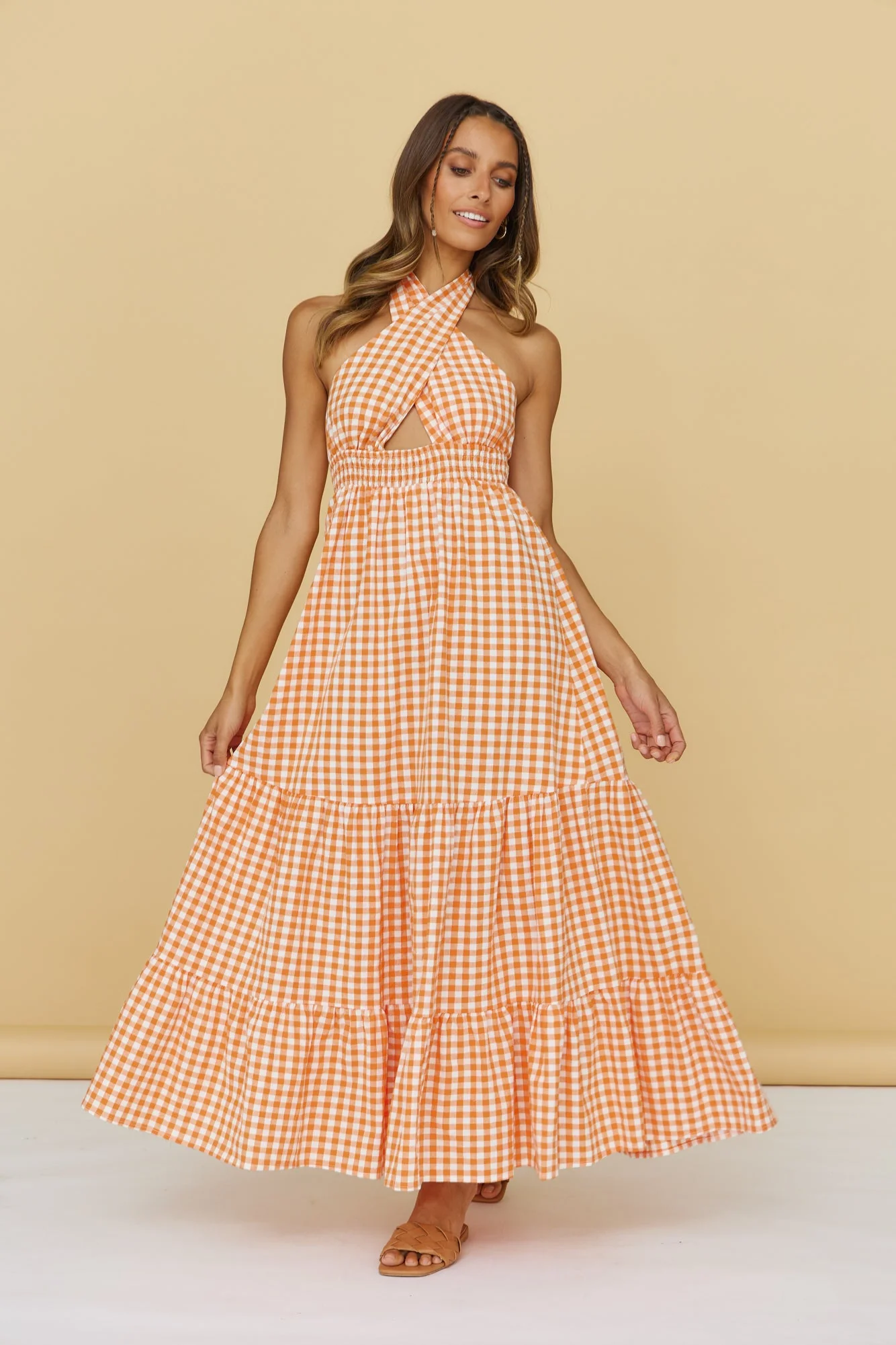 One Dream Maxi Dress Orange