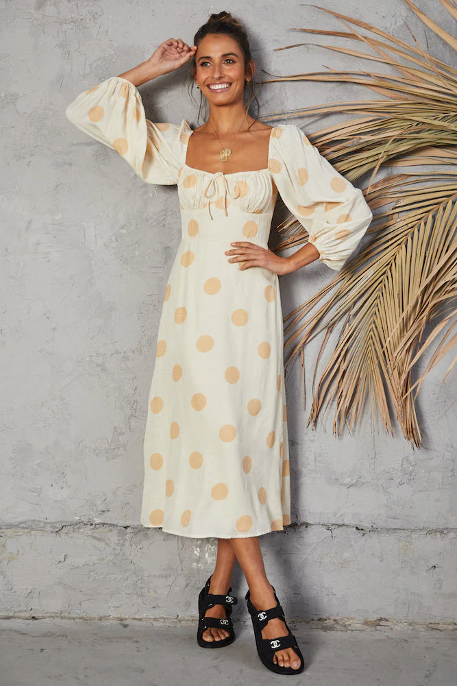Sweet Vanilla Maxi Dress