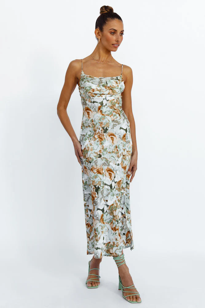 Parading Maxi Dress Green