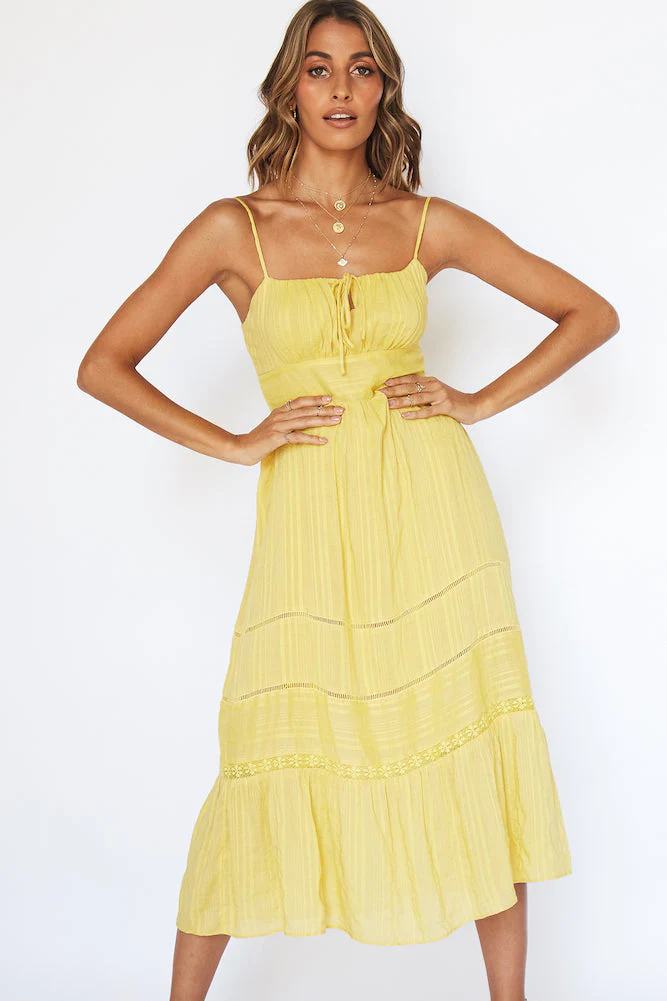 Jerusalem Maxi Dress Mustard
