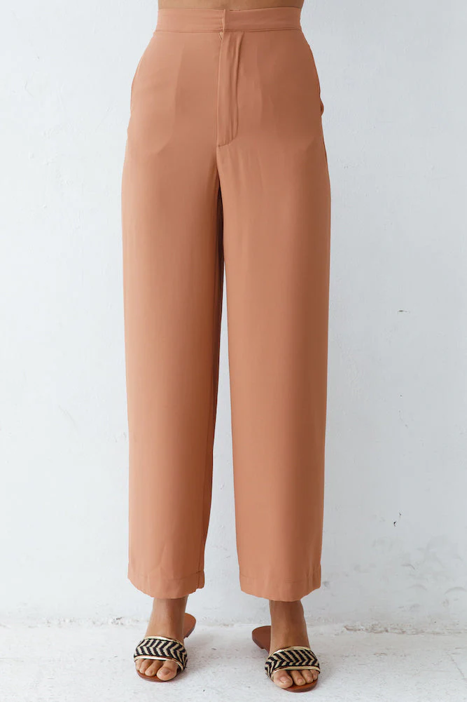 Everywhere You Are Pants Tan