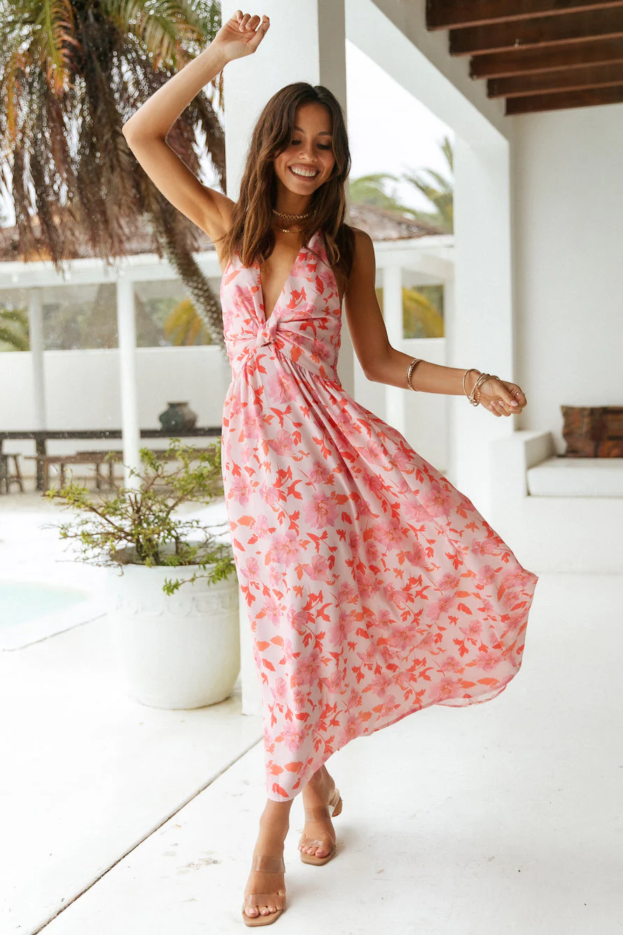 Heartbeats Maxi Dress