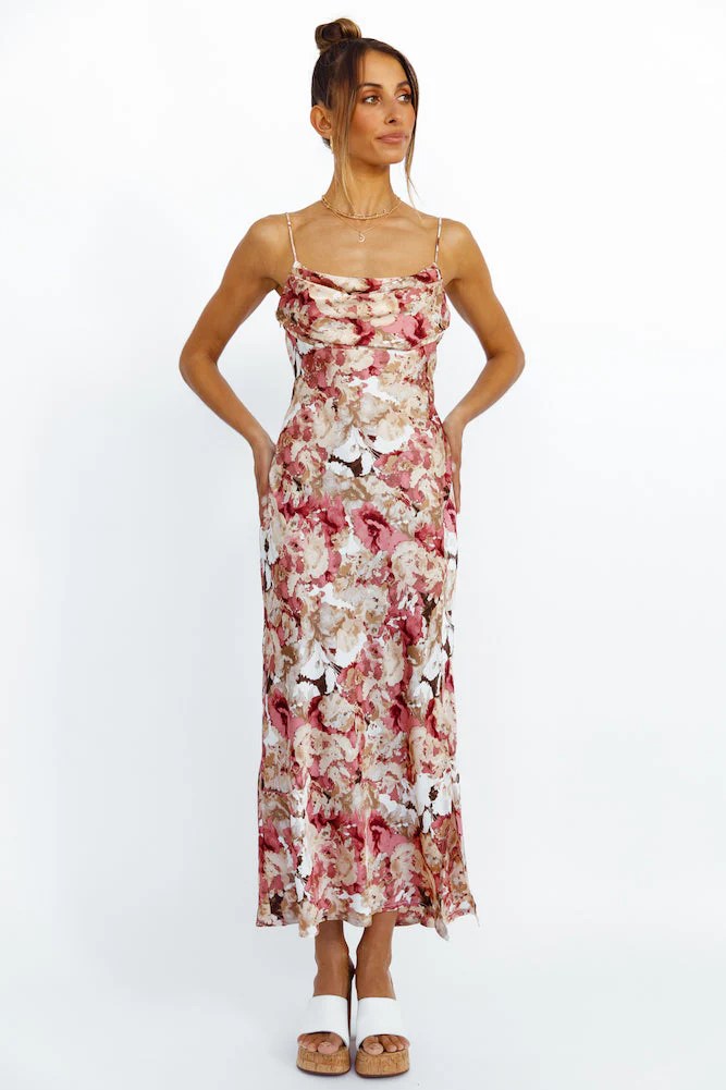 Parading Maxi Dress Red