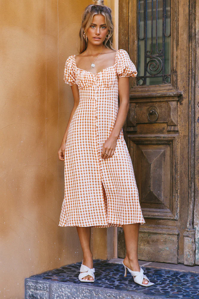 Sundown Lovers Midi Dress