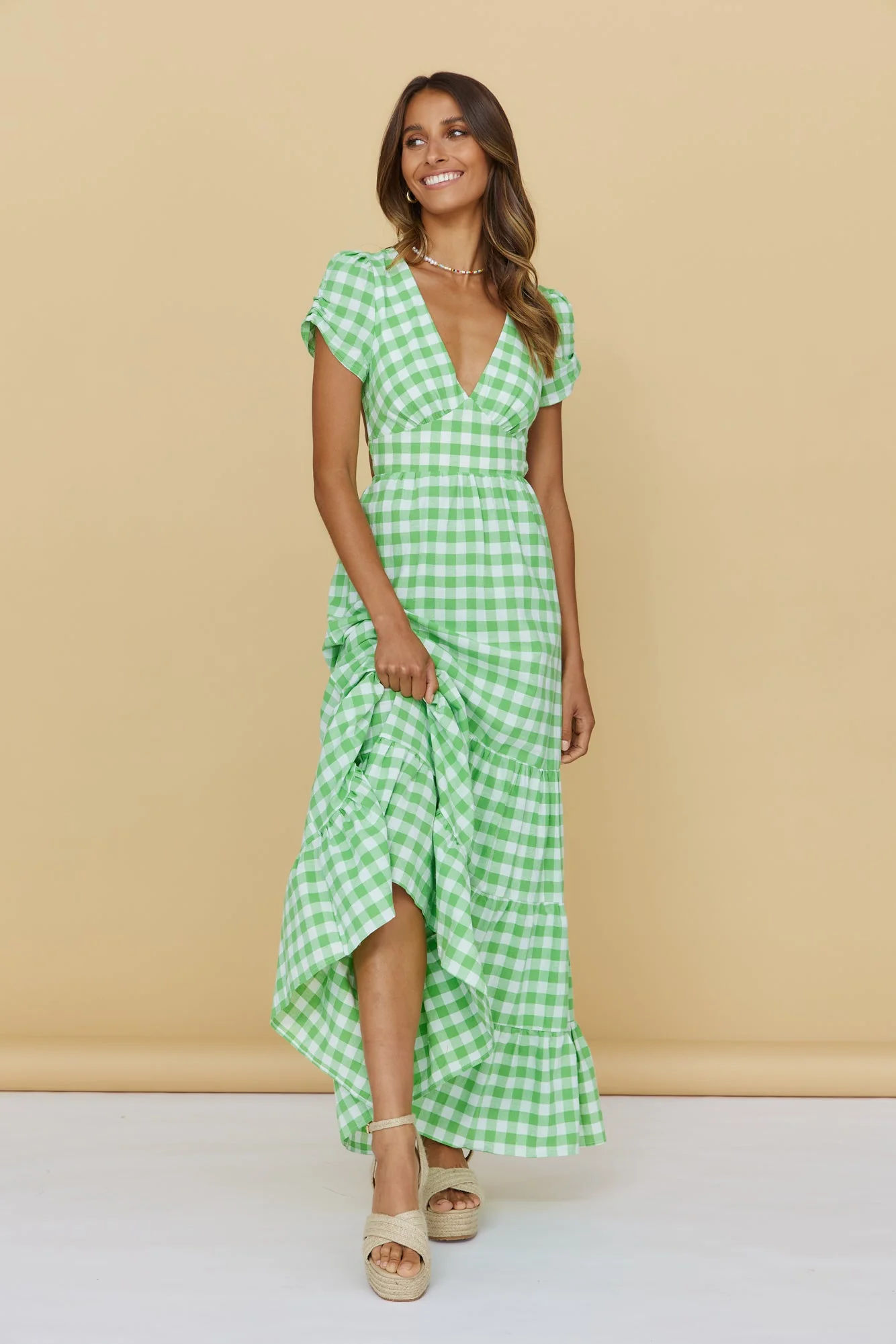 Love Is Yours Maxi Dress Green