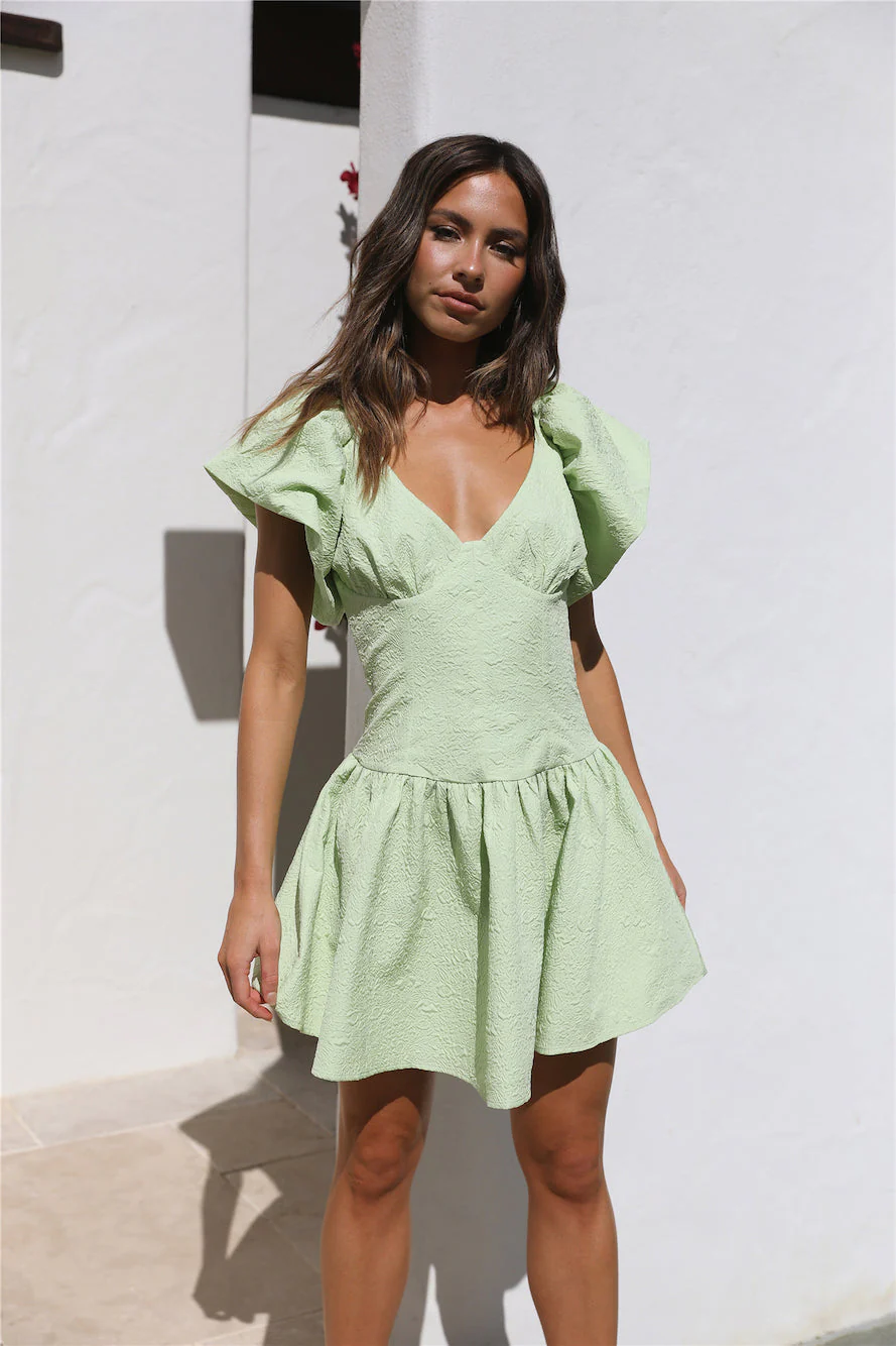 Sagittarius Horizons Dress Green