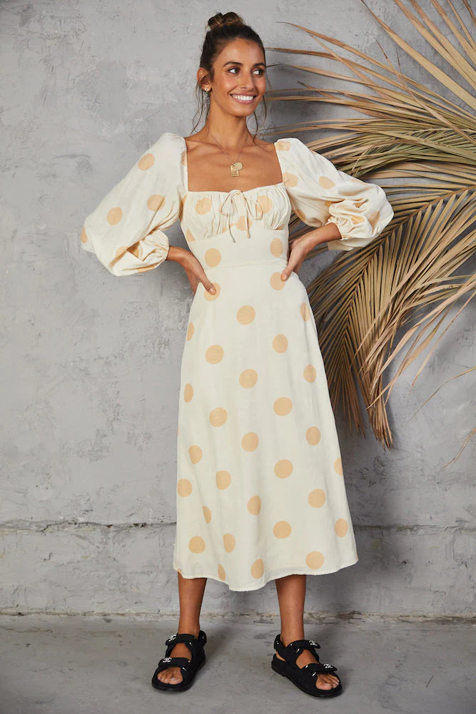 Sweet Vanilla Maxi Dress