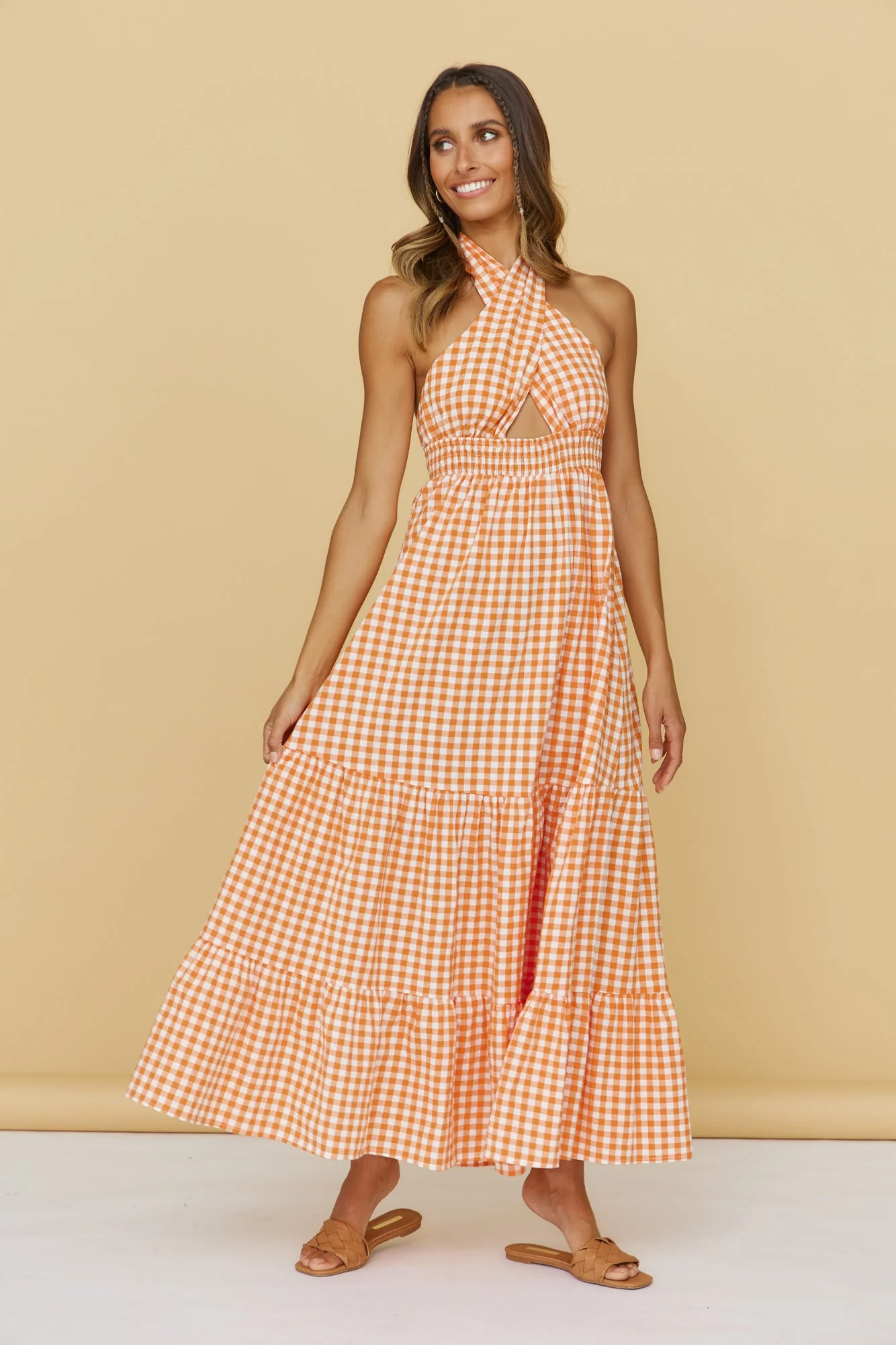 One Dream Maxi Dress Orange