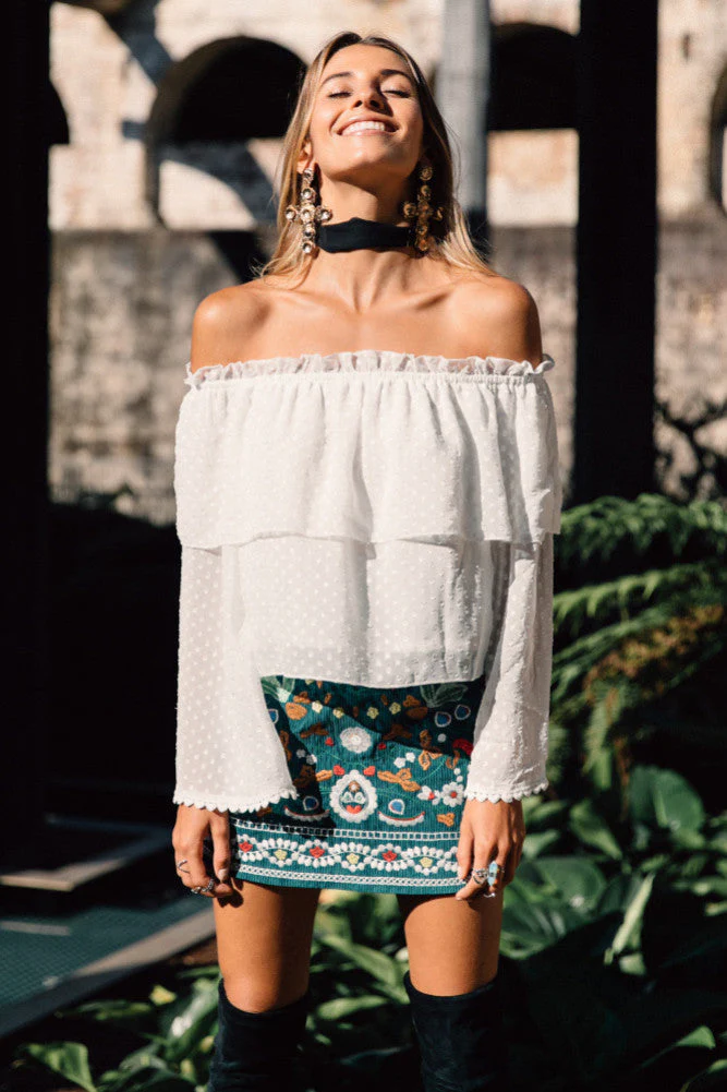Studio 54 Top White